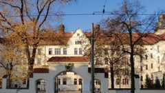 Gebäudeansicht Gymnasium - Schule an der Bornaischen Straße