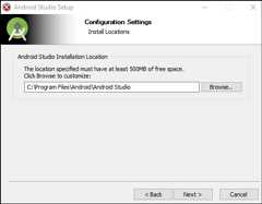 Setting up Android Studio