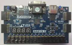 Figure 1.12 &ndash; Digilent Basys 3 board