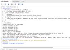 Figure 1.21 &ndash; Tcl Console