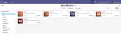 Figure 2.3 – Odoo apps list