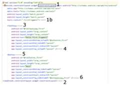 Figure 2.6 – Screenshot of the XML text