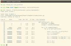 Figure 1.7 – Using line_profiler within IPython