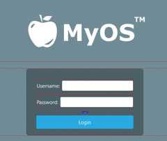 Figure 1.15 – The logo is now appearing at the top of the login form