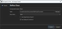 Figure 1.22 – Giving your Qt Quick component a meaningful name