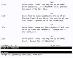 Figure 1.39 – A :help page for a cc command