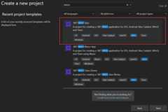 Figure 1.4 – Creating a new project