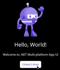 Figure 1.6 – Running your app