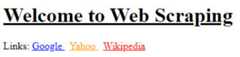 Figure 1.4: Output of the HTML code using CSS