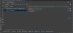Figure 1.15 – Debug tool window in IntelliJ﻿. The intent of this screenshot is to show the layout and text readability is not required.