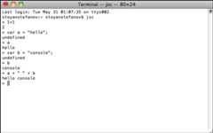 JavaScriptCore on a Mac