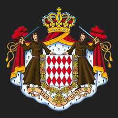 Les armoiries de la Maison Grimaldi