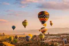Up and away! See the world from a hot air balloon