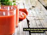 Can tomato juice help in hair regrowth? Here's the right way to use it