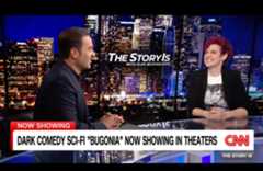 Screen grab of Grae Drake on CNN