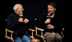 Director Gareth Edwards and Producer Frank Marsh at Collider's Jurassic World Rebirth Screening