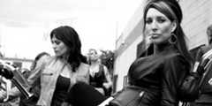 Gemma and Tara support their husbands as SAMCRO battles new enemies in Sons of Anarchy.