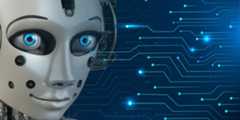 Art of an AI robot