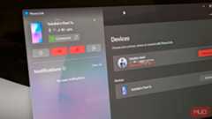 Phone Link open on a Windows 11 laptop