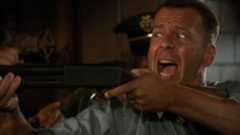 Bruce Willis stars in a fictional movie in The Player