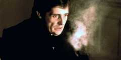 Father Damien Karras stares at the demon