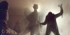 Demons appear in front of the priests in The Exorcist