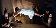 Regan floats off the bed