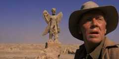 Merrin and the Pazuzu statue