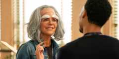 Kaitlin Olson as Dee Reynolds in the Abbott Elementary and It's Always Sunny In Philadelphia crossover