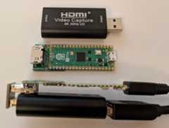 Raspberry Pi Pico2 with MS2130 stick