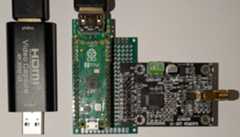 Pico2 with AD9226 ADC board