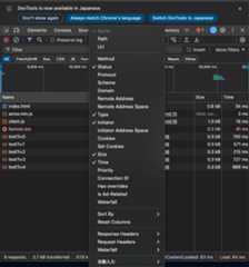Chromeの開発者ツール