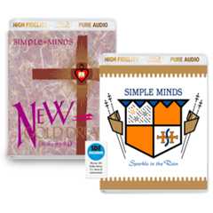 Simple Minds Blu-ray Bundle / New Gold Dream (81-82-83-84) and Sparkle in the Rain SDE exclusive blu-ray audios with Dolby Atmos Mix
