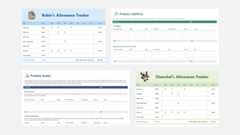 allowance tracker and probate templates