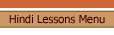 Hindi Lessons Menu