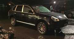 千歳のイーレンタカーでカイエンターボの返却手続き