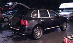 カイエンターボのバックドア