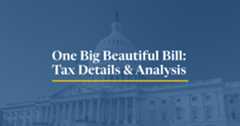 Big Beautiful Bill Tax Plan and Senate GOP Tax Plan: Details & Analysis of 2025 Trump Tax Cuts