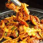 壷揉みサムギョプサルセット・チュムルロック！