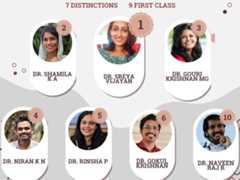 Congratulations 7 Distinctions and 9 First Class