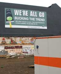 Site of apartment development in Wellington