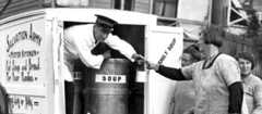 Mobile soup kitchen, 1931