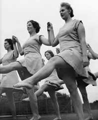 Trainee physical welfare instructors, 1944