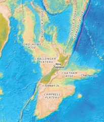 The New Zealand continent