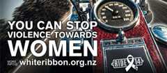 Poster for White Ribbon Campaign