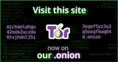 Visit this site on our .onion