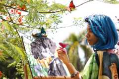 Juniper Moon Paints Her Story