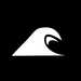 White wave icon