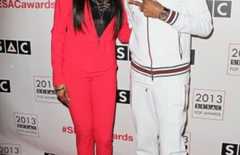 Hot Shots:  Michelle Wiliams Beams With Swizz Beatz At 2013 SESAC Pop Music Awards