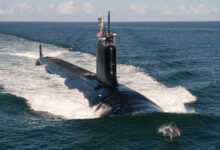 The USS Massachusetts (SSN 798), the Virginia-class nuclear-powered fast-attack submarine. Photo: HII